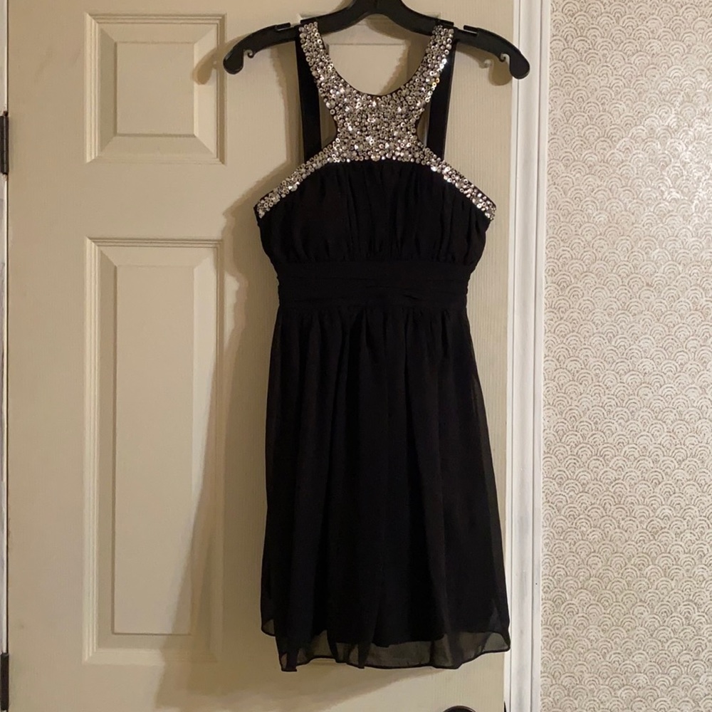 Black homecoming dress!!